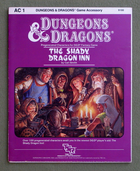 Image for The Shady Dragon Inn (Dungeons & Dragons accessory AC1)