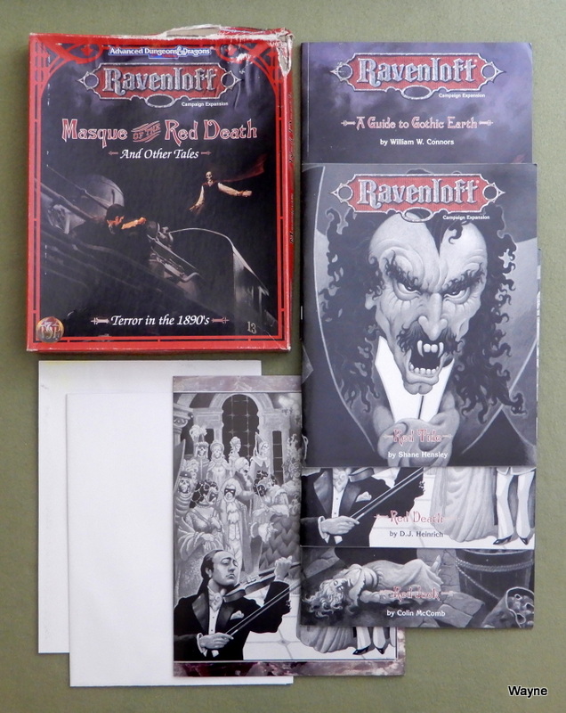 Image for Masque of the Red Death and Other Tales (Advanced Dungeons & Dragons: Ravenloft) - BOX DAMAGED