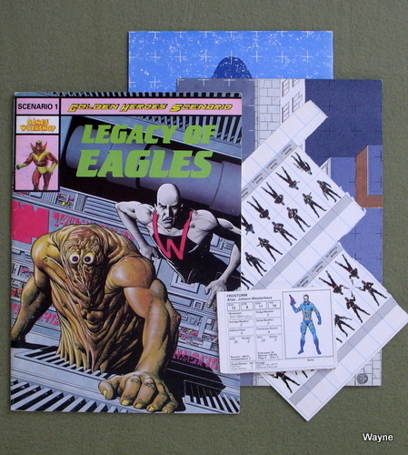 Image for Legacy of Eagles (A Golden Heroes Scenario 1)