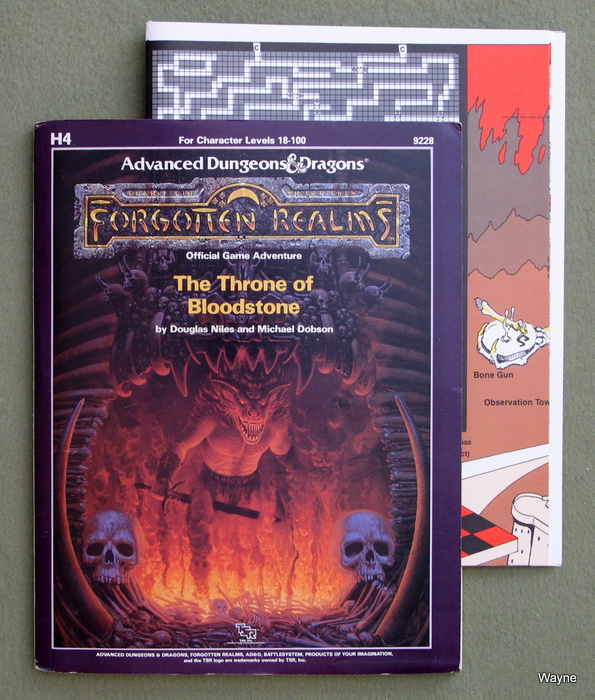 Image for The Throne of Bloodstone (Advanced Dungeons & Dragons/AD&D Module H4)