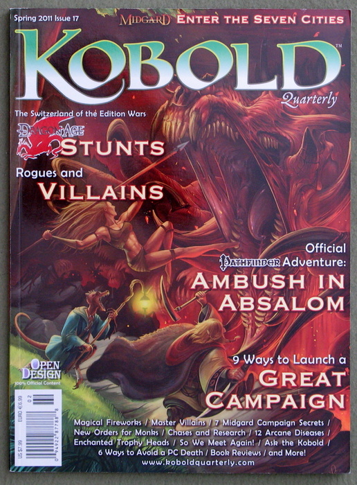 Image for Kobold Quarterly Magazine, Issue 17