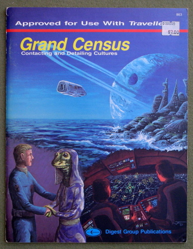 Image for Grand Census: Contacting and Detailing Cultures (Traveller)