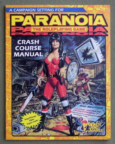 Image for Crash Course Manual (Paranoia: The Roleplaying Game)