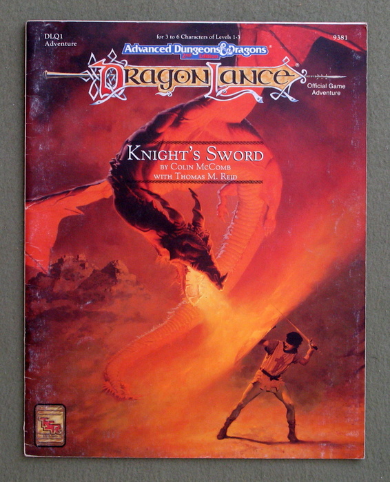 Image for Knight's Sword (Advanced Dungeons & Dragons/Dragonlance Module DLQ1)