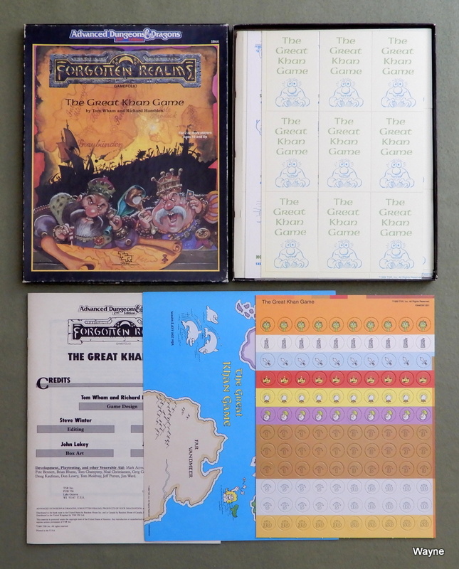 Image for The Great Khan Game (AD&D/Forgotten Realms Game Folio)