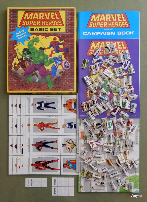 Image for Marvel Super Heroes: Basic Set, Revised