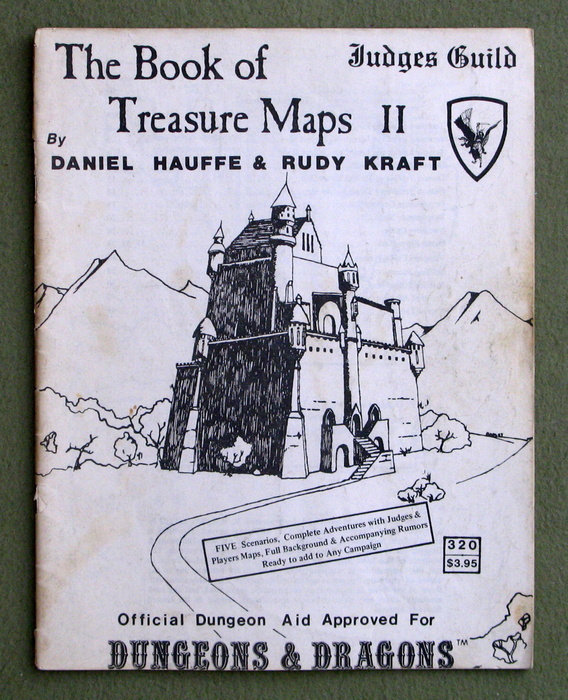Image for Book of Treasure Maps II (Judges Guild: Dungeons & Dragons) - PLAY COPY