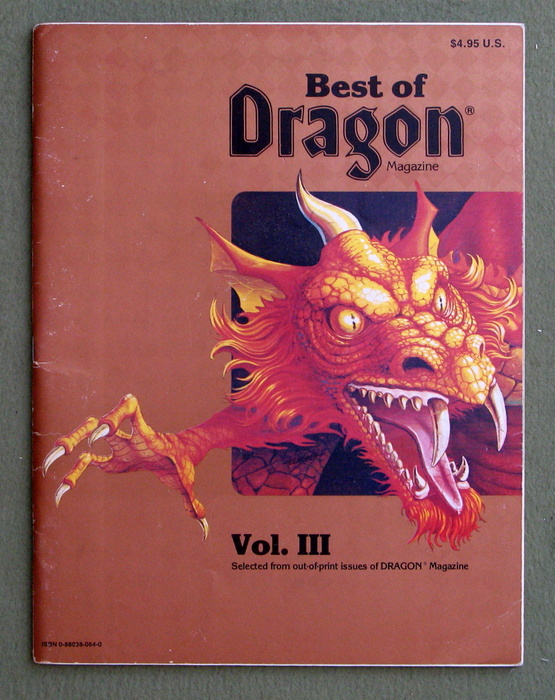 Image for Best of Dragon Magazine, Vol. III