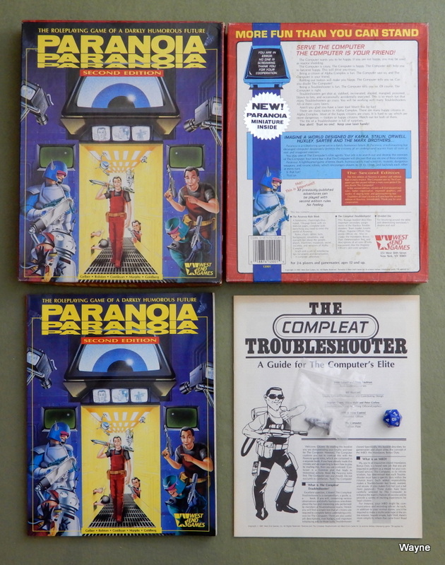 Image for Paranoia: The Roleplaying Game of a Darkly Humourous Future (2nd Edition)