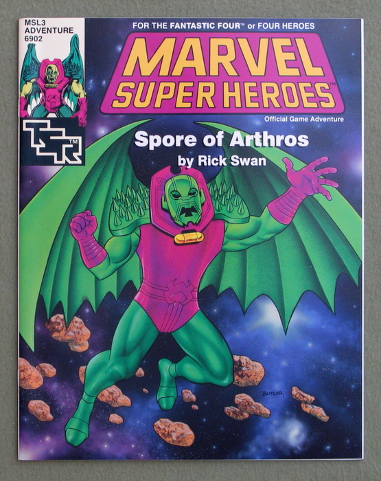 Image for Spore of Arthros (Marvel Super Heroes module MSL3)