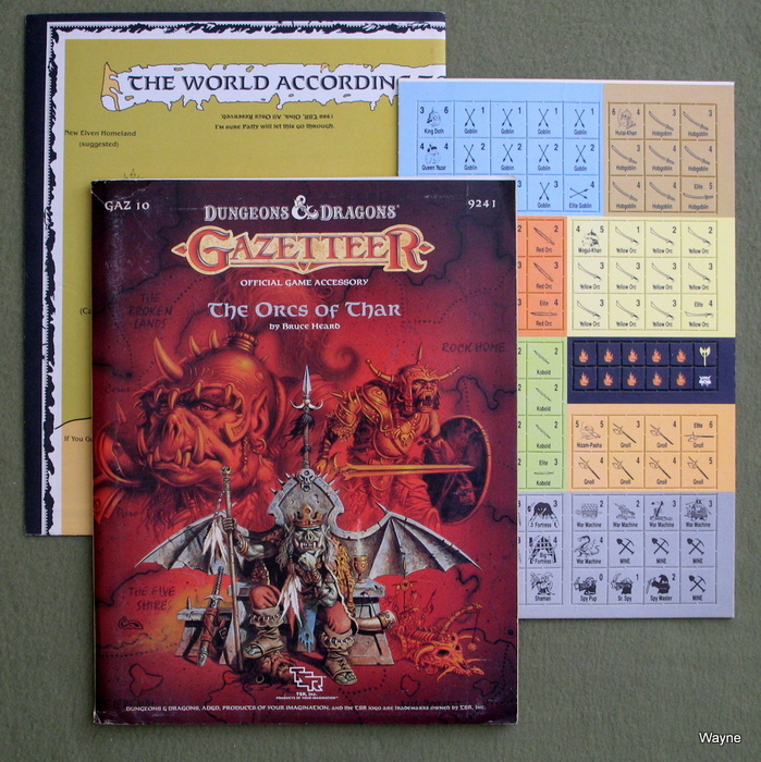 Image for The Orcs of Thar (Dungeons & Dragons Gazetteer GAZ 10)