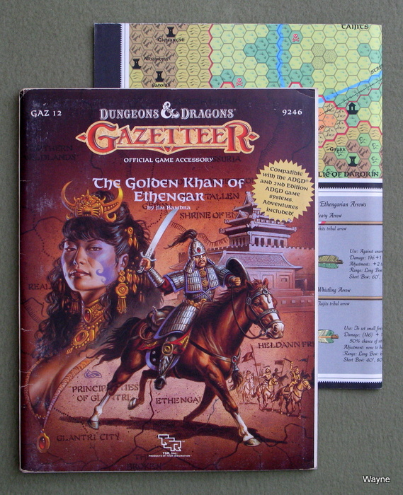 Image for The Golden Khan of Ethengar (Dungeons & Dragons Gazetteer GAZ12)