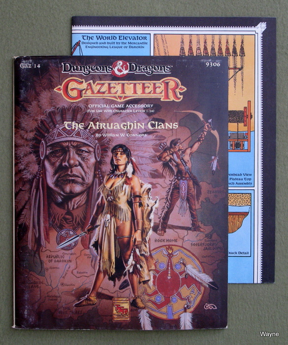 Image for The Atruaghin Clans (Dungeons & Dragons/Gazetteer Accessory GAZ14) - WATER DAMAGE