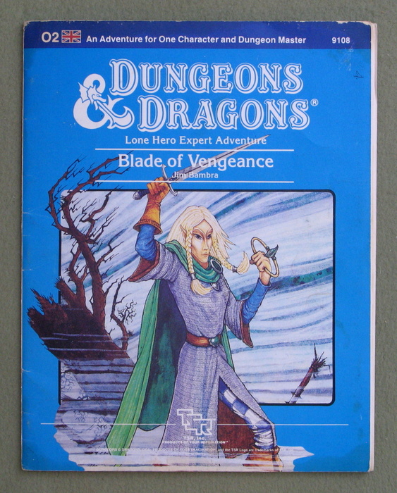 Image for Blade of Vengeance (Dungeons & Dragons module O2) - PLAY COPY