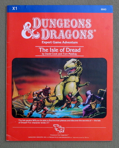 Image for The Isle of Dread (Dungeons & Dragons Adventure X1)