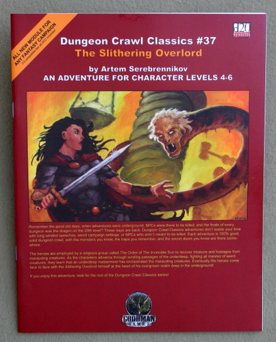 Image for The Slithering Overlord (Dungeon Crawl Classics 37)