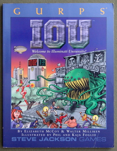 Image for GURPS IOU: Welcome to Illuminati University! (GURPS: Generic Universal Role Playing System)