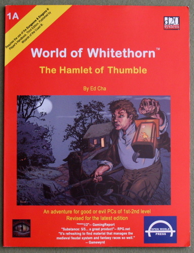 Image for The Hamlet of Thumble: World of Whitethorn Supplement 1A (d20 Fantasy Roleplaying)
