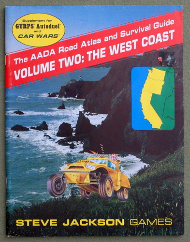 Image for The AADA Road Atlas and Survival Guide, Volume 2: The West Coast (GURPS Autoduel/Car Wars)