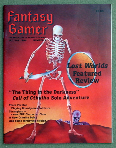 Image for Fantasy Gamer, Number 3: The Magazine of Fantasy Gaming (Dec/Jan 1984)