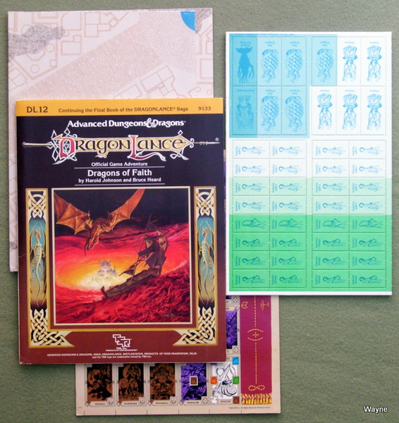 Image for Dragons of Faith (Advanced Dungeons & Dragons: Dragonlance Module DL12)