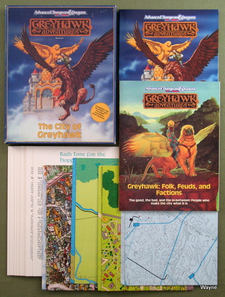 Image for The City of Greyhawk (Advanced Dungeons and Dragons: Greyhawk Adventures)