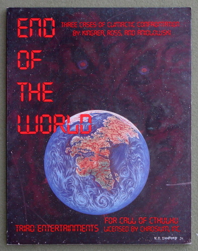 Image for End of the World: Three Cases of Climatic Confrontation (Call of Cthulhu)