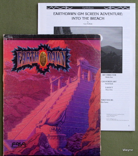 Image for Earthdawn Gamemaster Pack - MISSING CARDS