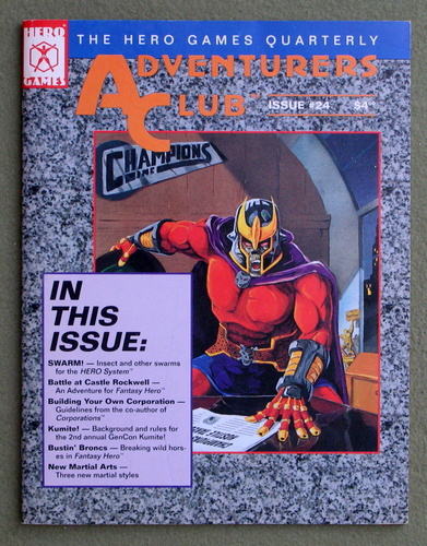 Image for Adventurers Club: The Hero Games Quarterly #24 (Summer 1994)