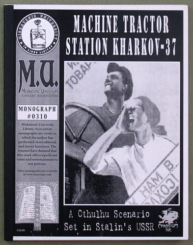 Image for Machine Tractor Station Kharkov-37: A Cthulhu Scenario Set in Stalin's USSR