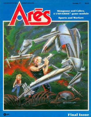 Image for Ares Magazine #17 with Mongoose & Cobra, a Adventure Scenario for Universe Role Playing Game