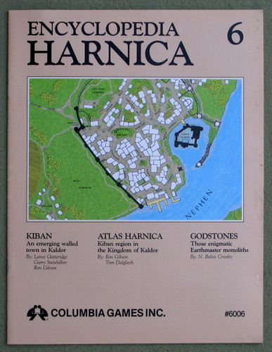 Image for Encyclopedia Harnica 6: Kiban (Harn Fantasy RPG Setting)