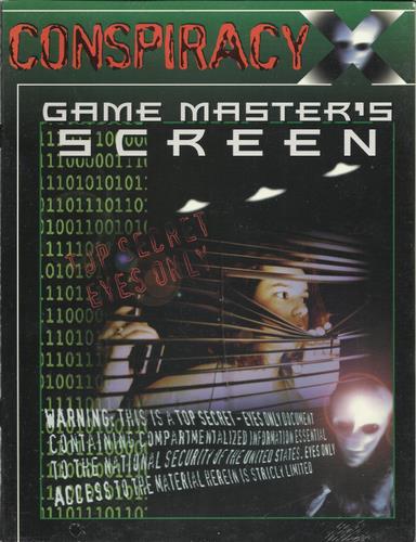 Image for Conspiracy X: Game Master's Screen