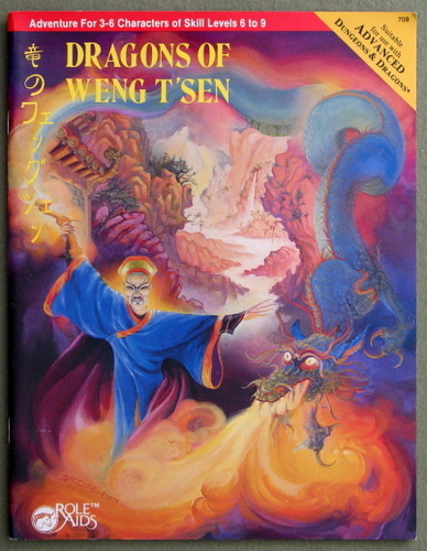Image for Dragons of Weng T'sen (Advanced Dungeons & Dragons: Role Aids)