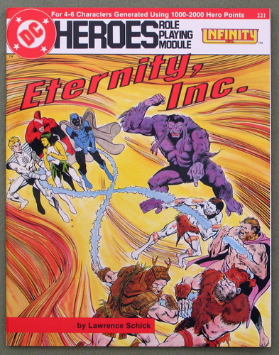 Image for Eternity, Inc. (DC Heroes RPG)