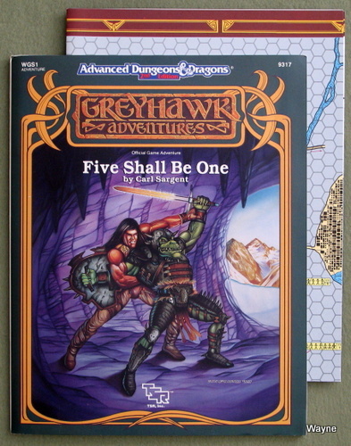 Image for Five Shall Be One (Advanced Dungeons & Dragons/Greyhawk Module WGS1)