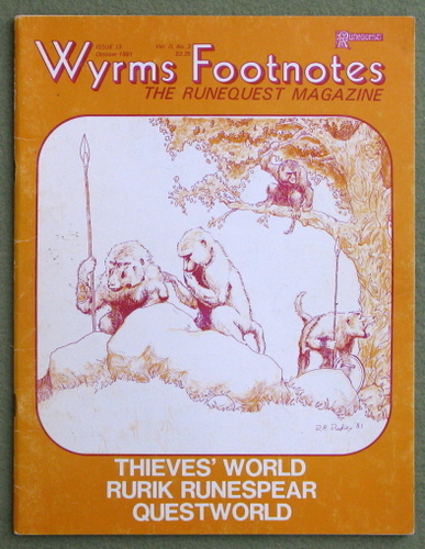 Image for Wyrms Footnotes, Issue 13 (Runequest)