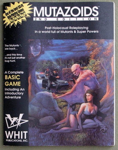 Image for Mutazoids: Post-Holocaust Roleplaying in a world full of Mutants and Super Powers (2nd Edition)