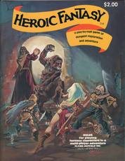 Image for Heroic Fantasy Rulebook: A Play-By-Mail Game of Dungeon Exploration and Adventure