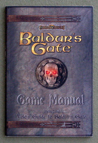 Image for Baldur's Gate Game Manual Including Volo's Guide To Baldur's Gate