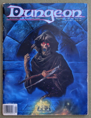 Image for Dungeon Magazine, Issue 19 - PLAY COPY