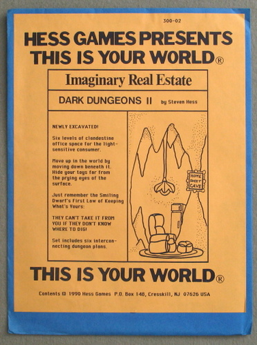 Image for Dark Dungeons 2 (Imaginary Real Estate Series for Fantasy Role Playing Games)