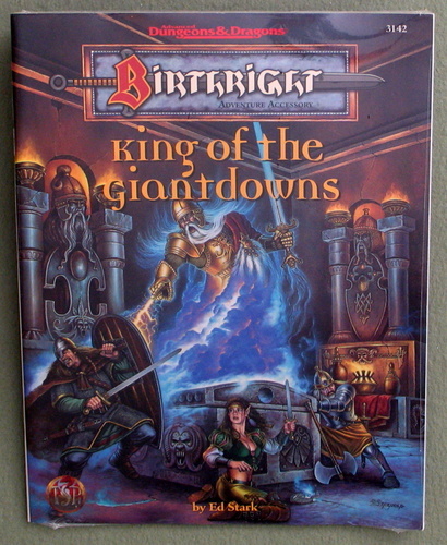 Image for King of the Giantdowns (Advanced Dungeons & Dragons : Birthright Adventure Accessory)