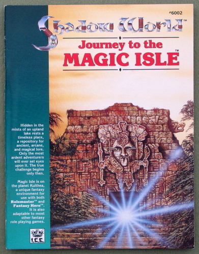 Image for Journey to the Magic Isle (Shadow World Exotic Fantasy Role Playing)