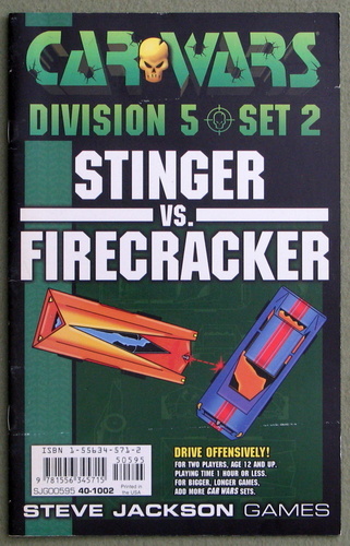 Image for Car Wars Division 5 Set 2: Stinger vs. Firecracker