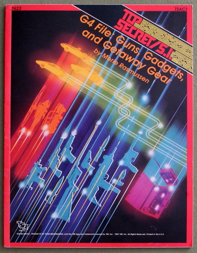 Image for G4 File: Guns Gadgets and Getaway Gear (Top Secret/S.I.)