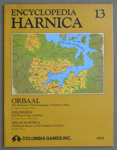 Image for Encyclopedia Harnica 13: Orbaal (Harn Fantasy RPG Setting)