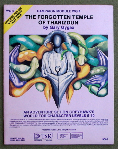 Image for The Forgotten Temple of Tharizdun (Advanced Dungeons & Dragons module WG4)
