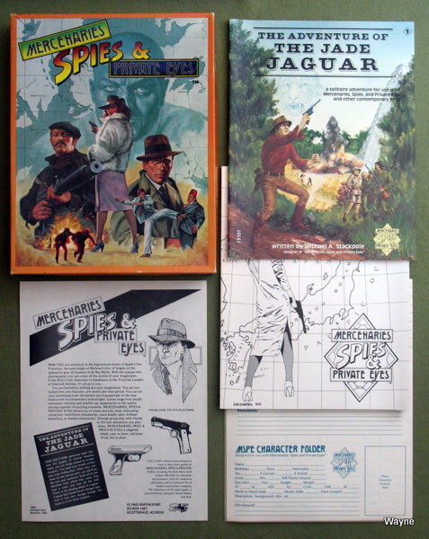Image for Mercenaries, Spies & Private Eyes: A Contemporary Role-playing Adventure Game