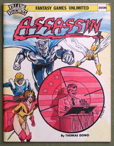 Image for Assassin (Villains & Vigilantes)